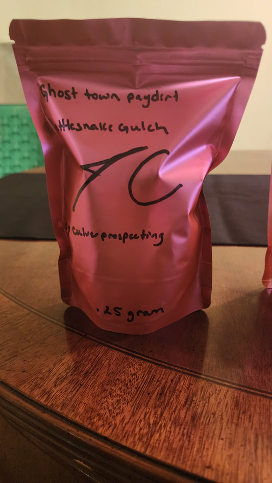 Ghost town Rattlesnake gulch .25 gram